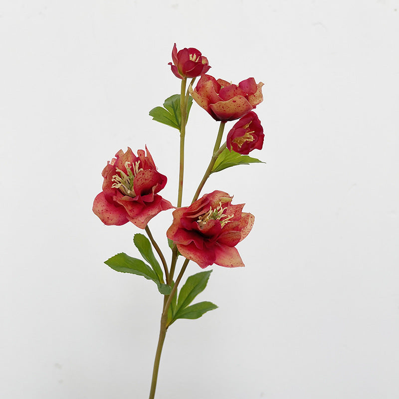 Bulk 23" AM Basics Helleborus Spray Branches Artificial Silk Flowers Wholesale