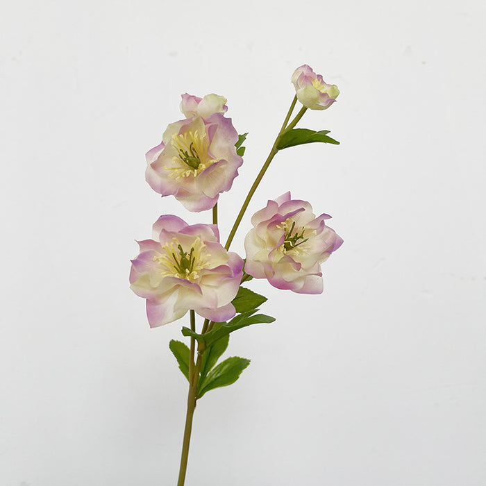 Bulk 23" AM Basics Helleborus Spray Branches Artificial Silk Flowers Wholesale