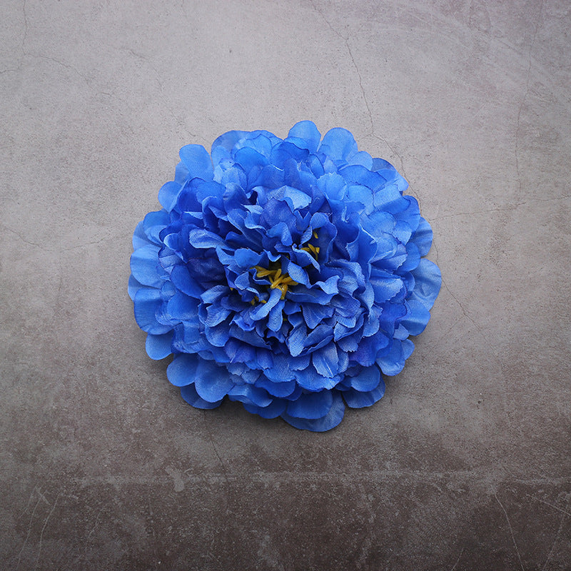 Bulk 7" Homecoming Silk Peony Flower Heads Crafts for Back to School Homecoming Week Party Decorations Wholesale