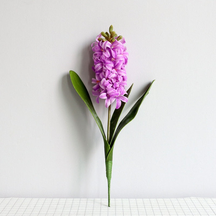 AM Basics Hyacinth Stems Real Touch Flowers Faux Antirrhinum