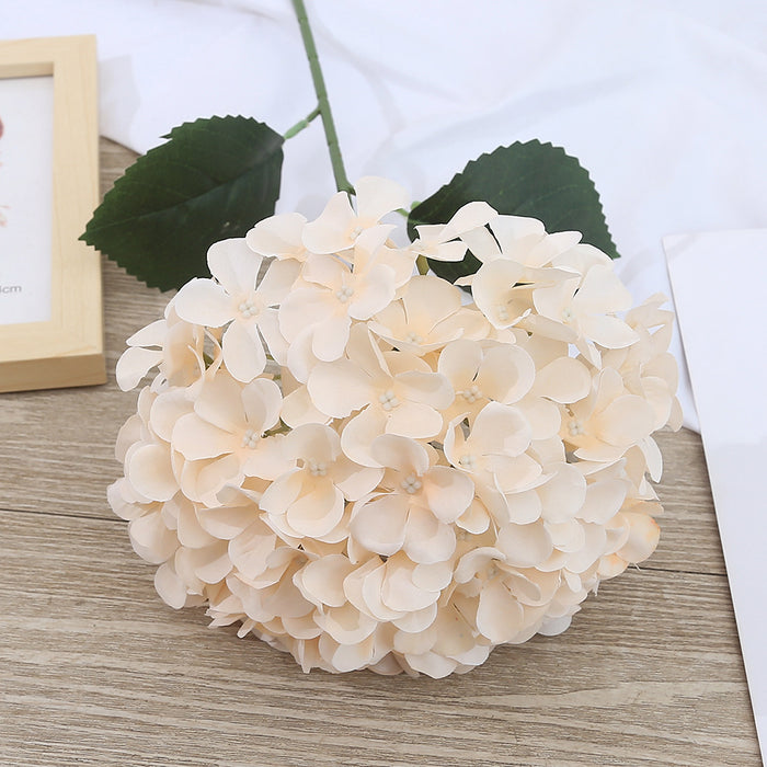 Bulk 5Pcs 24" Hydrangea Silk Flowers Stems for Floral Centerpiece Wedding Party Shop Baby Shower Wholesale