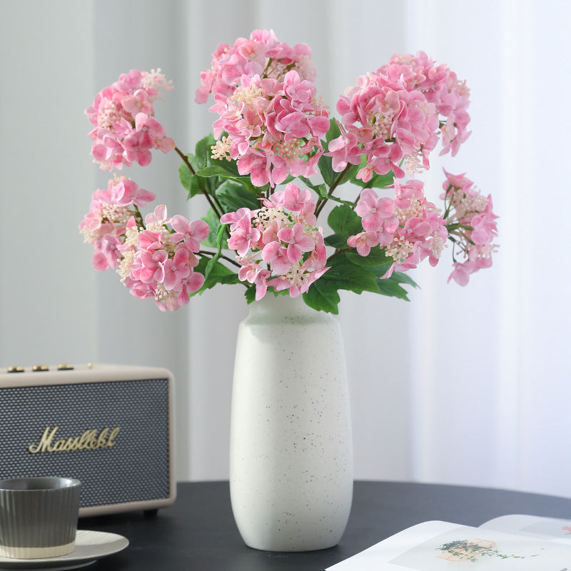 Lot de 2 tiges d'hortensia de 18,8 pouces avec branches en spray de fruits en gros 