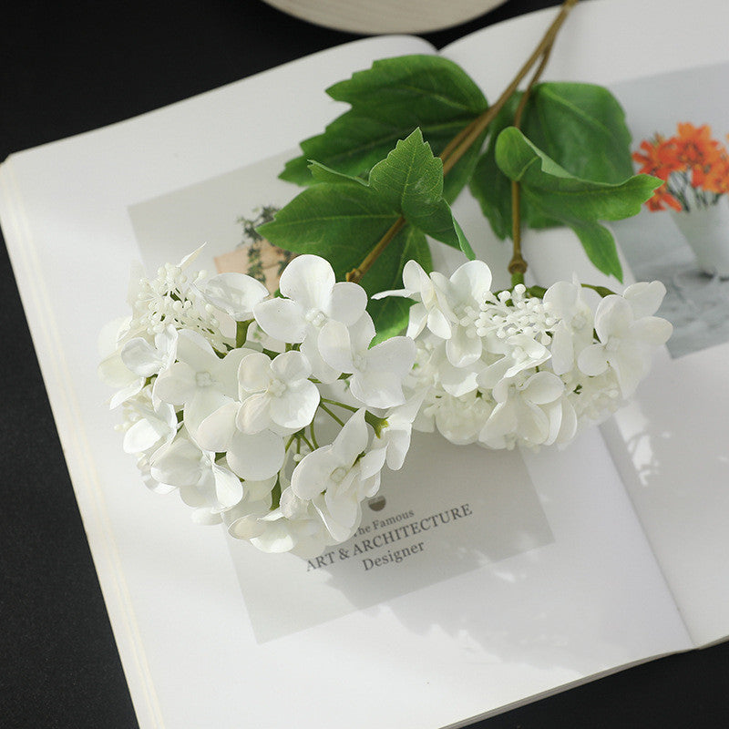 Lot de 2 tiges d'hortensia de 18,8 pouces avec branches en spray de fruits en gros 