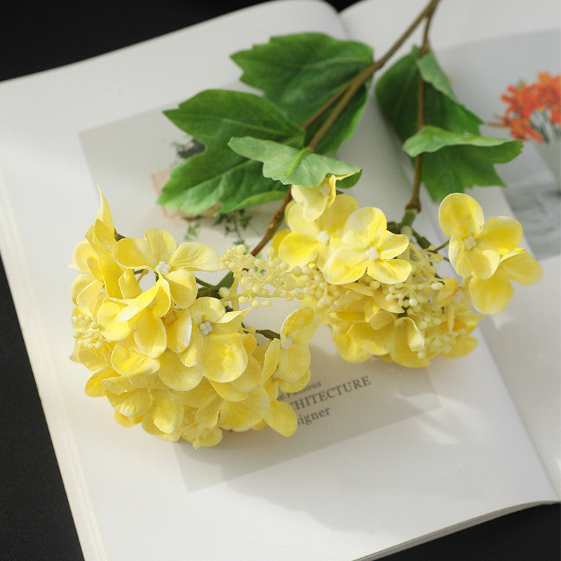 Lot de 2 tiges d'hortensia de 18,8 pouces avec branches en spray de fruits en gros 