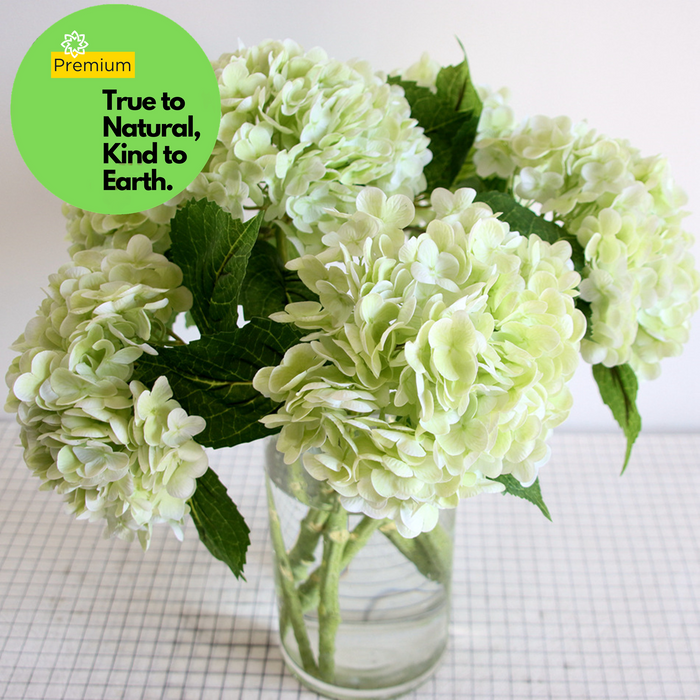 Premium Real Touch Hydrangea Stem