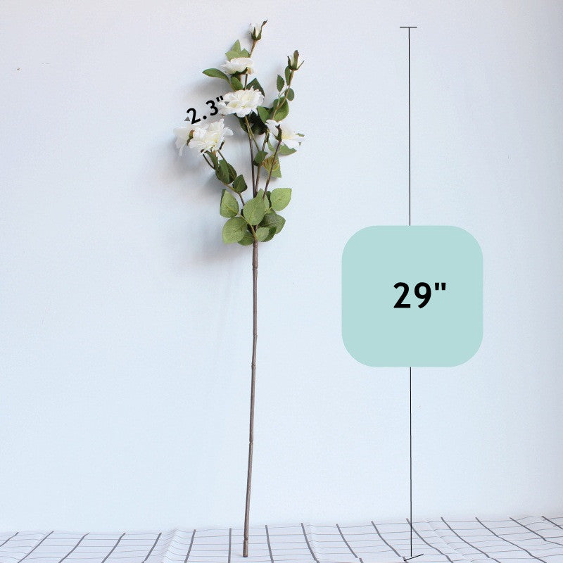 Bulk Rose Iceberg Stems Spray Silk Floral Artificial Wholesale