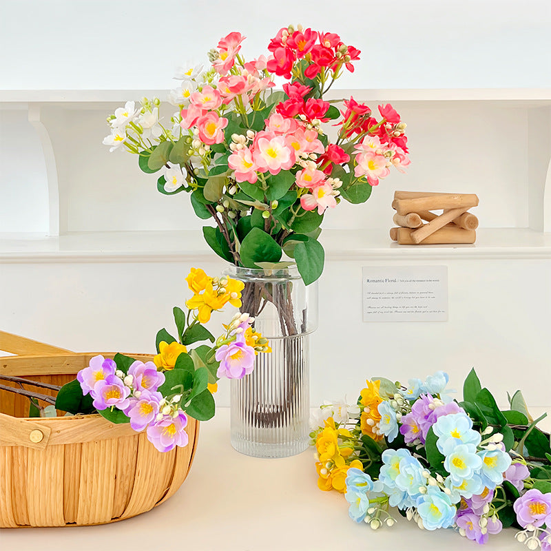 Bulk 23.6" Jasmine Spray Stems Branches Silk Floral Artificial Wholesale