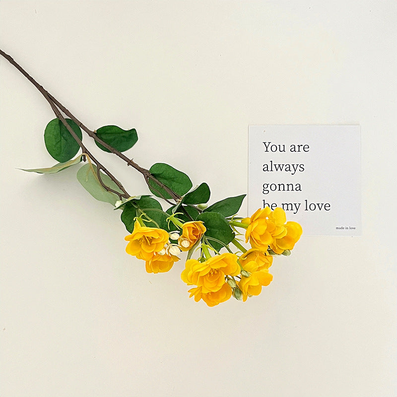 Bulk 23.6" Jasmine Spray Stems Branches Silk Floral Artificial Wholesale