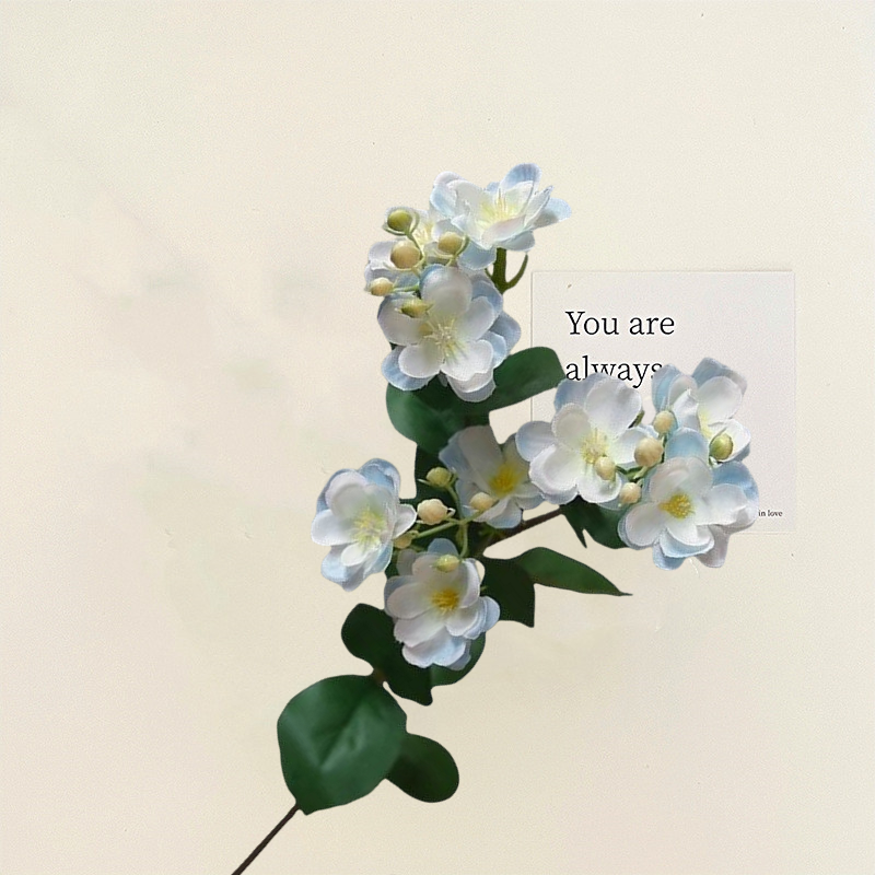 Bulk 23.6" Jasmine Spray Stems Branches Silk Floral Artificial Wholesale