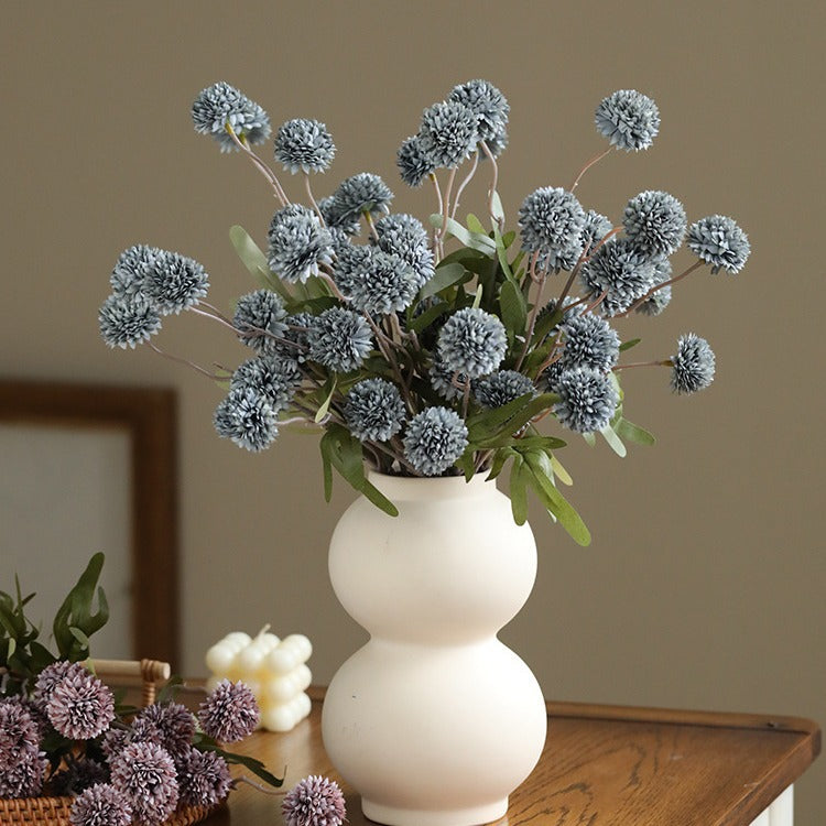 Tiges de pissenlit artificielles en vrac de 26 pouces Kiku pour compositions florales esthétiques, centre de table, vente en gros