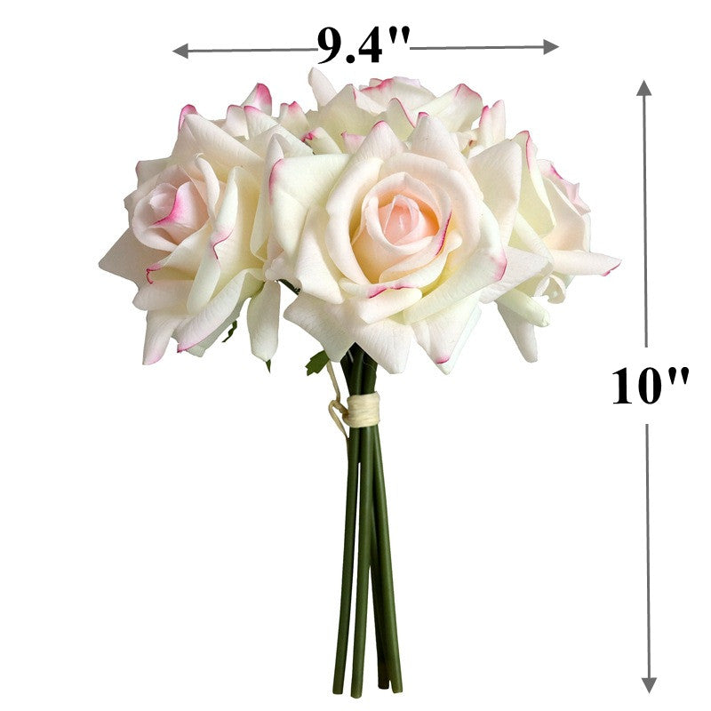 Bulk 10" Kokoloco Rose Bouquet Real Touch Rose for Every Occasion Wholesale