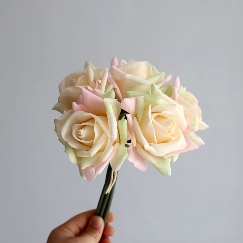 Bulk 10" Kokoloco Rose Bouquet Real Touch Rose for Every Occasion Wholesale