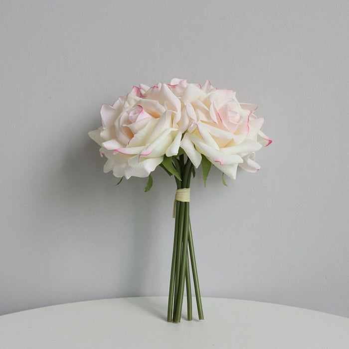 Bulk 10" Kokoloco Rose Bouquet Real Touch Flowers Artificial Wholesale