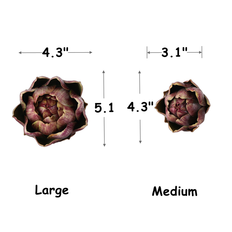 Bulk 3 Colors Large Artificial Artichokes Real Touch Vegetables Artificial Centerpiece Wholesale