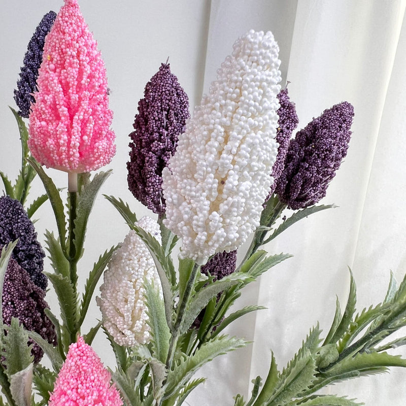 Lot de 5 tiges de sauge extra larges en vrac pour décoration de mariage 