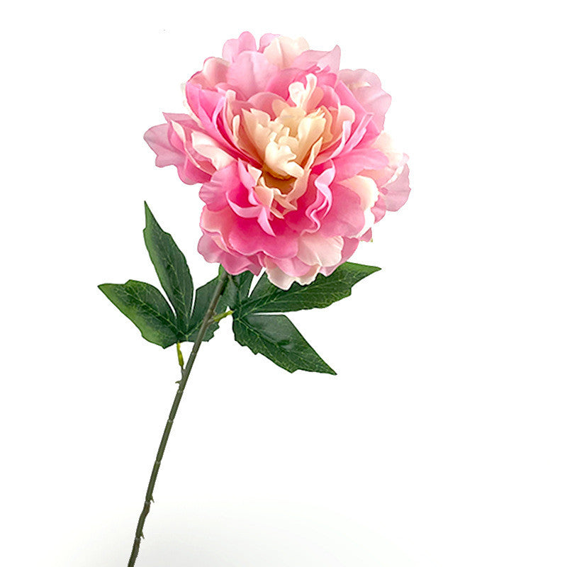 Pivoine artificielle en gros, 23,6 pouces, longues tiges, fleurs en soie, vente en gros