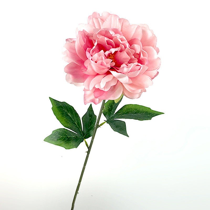 Pivoine artificielle en gros, 23,6 pouces, longues tiges, fleurs en soie, vente en gros