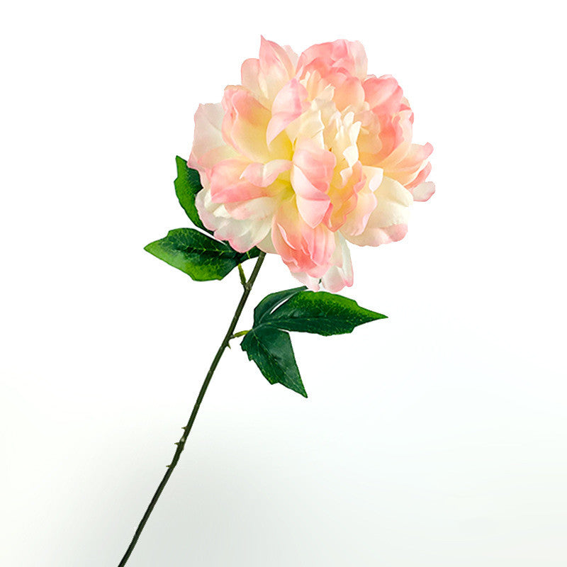 Pivoine artificielle en gros, 23,6 pouces, longues tiges, fleurs en soie, vente en gros
