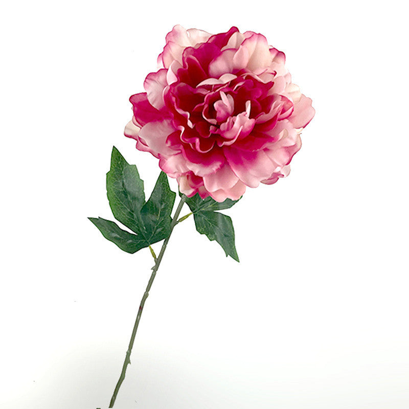 Pivoine artificielle en gros, 23,6 pouces, longues tiges, fleurs en soie, vente en gros