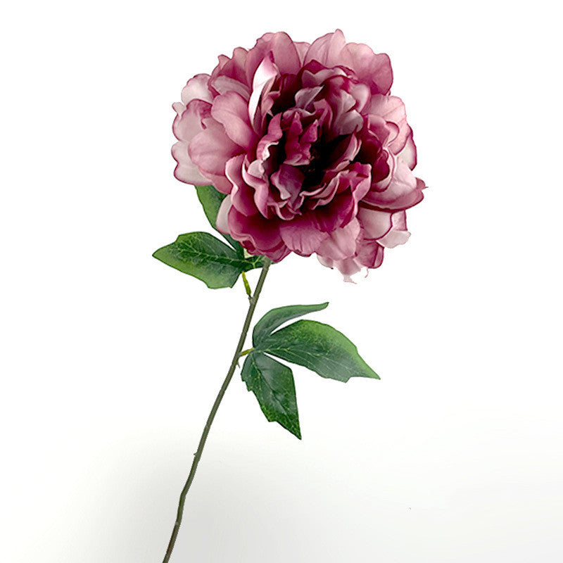 Pivoine artificielle en gros, 23,6 pouces, longues tiges, fleurs en soie, vente en gros