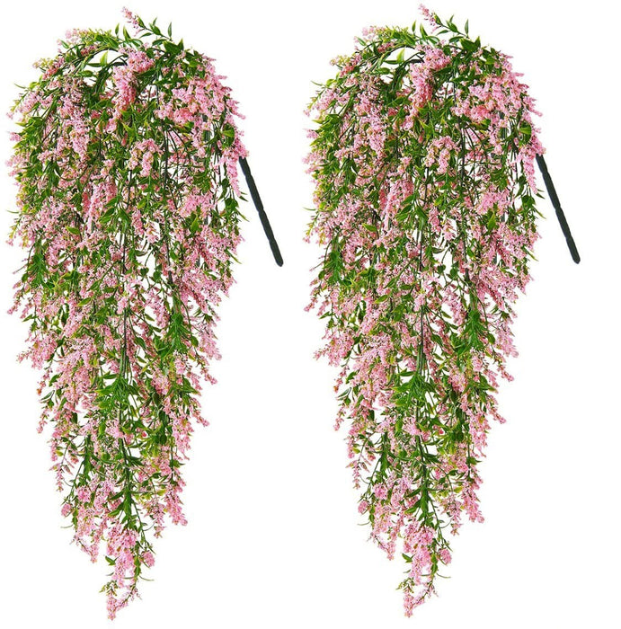Bulk 2Pcs Hanging Flower Lavender Garland Hanging Greenery Plants Ivy —  Artificialmerch