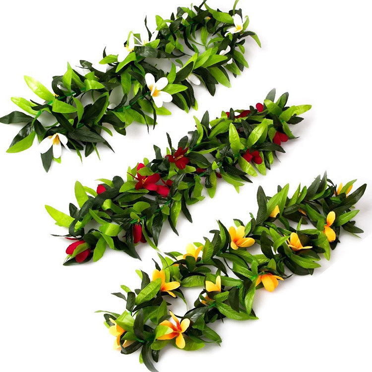 Bulk 3Pcs Island Leis for Men for Hawaiian Luau Party Supplies Favors Wholesale