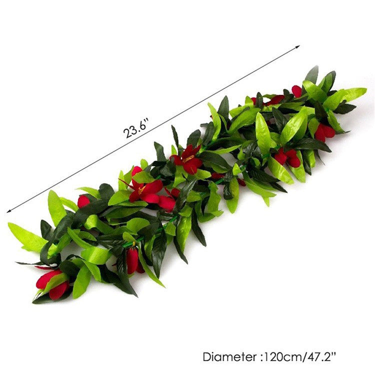 Bulk 3Pcs Island Leis for Men for Hawaiian Luau Party Supplies Favors Wholesale