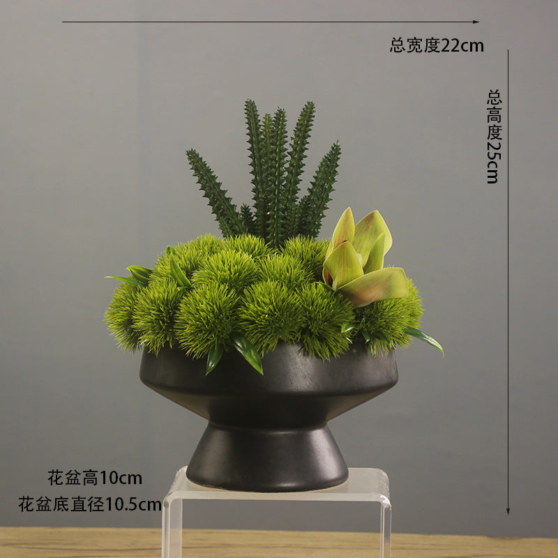 Bulk Artificial Greenery Floral Arrangement with Vase for Guest Rooms, Suites & Bathroom Wholesale