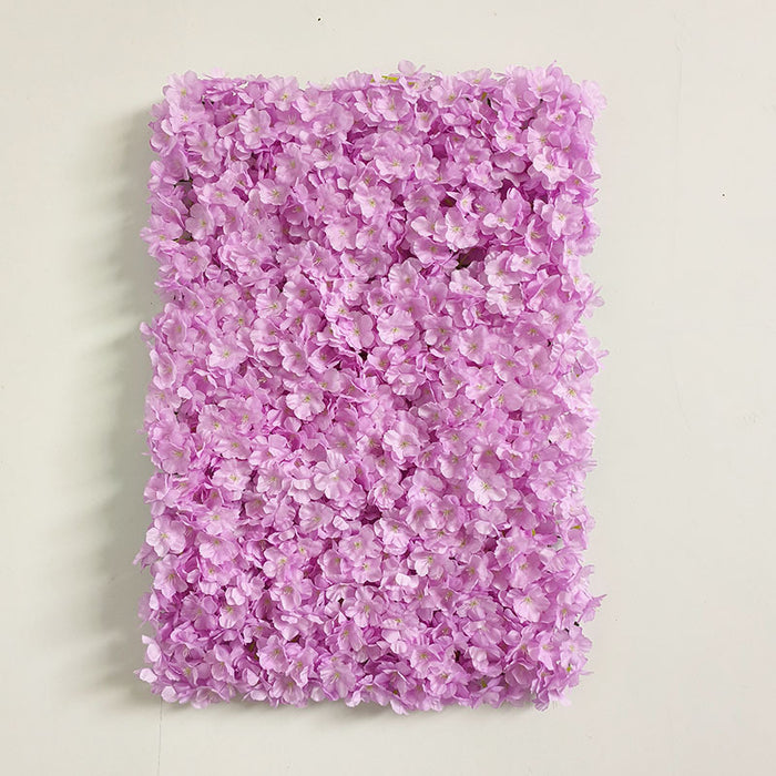 Bulk Cherry Blossom Flower Wall Mat Backdrop Artificial Panels Wholesale