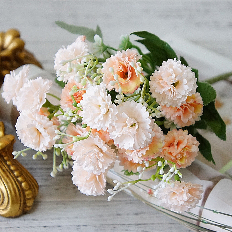 Bulk 11" Lilac Bush Bouquet Autumn Silk Flowers Arrangement Fall Decoration Wholesale