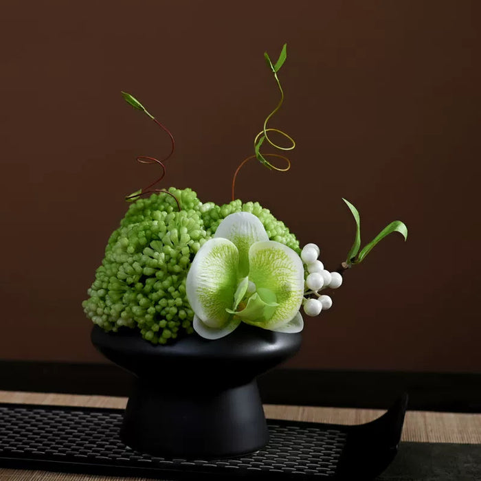 Bulk 9.8" Luxury Classic Flower Bouquet - Ceramic Vase for Restaurant & Bar Wholesale