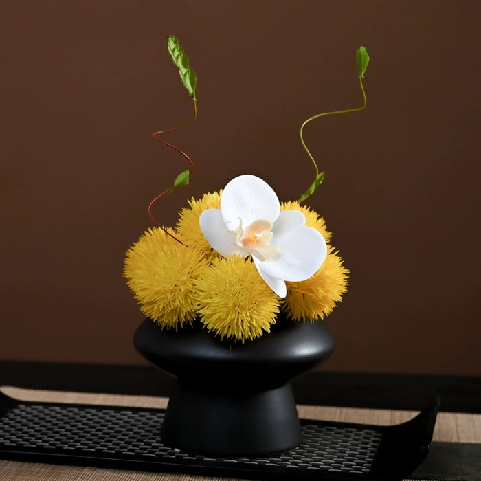 Bulk 9.8" Luxury Classic Flower Bouquet - Ceramic Vase for Restaurant & Bar Wholesale