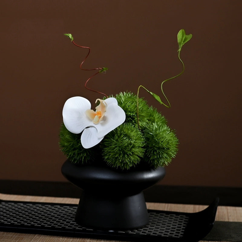 Bulk 9.8" Luxury Classic Flower Bouquet - Ceramic Vase for Restaurant & Bar Wholesale