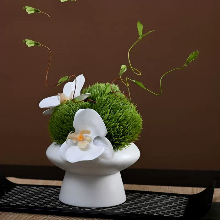 Bulk 9.8" Luxury Classic Flower Bouquet - Ceramic Vase for Restaurant & Bar Wholesale