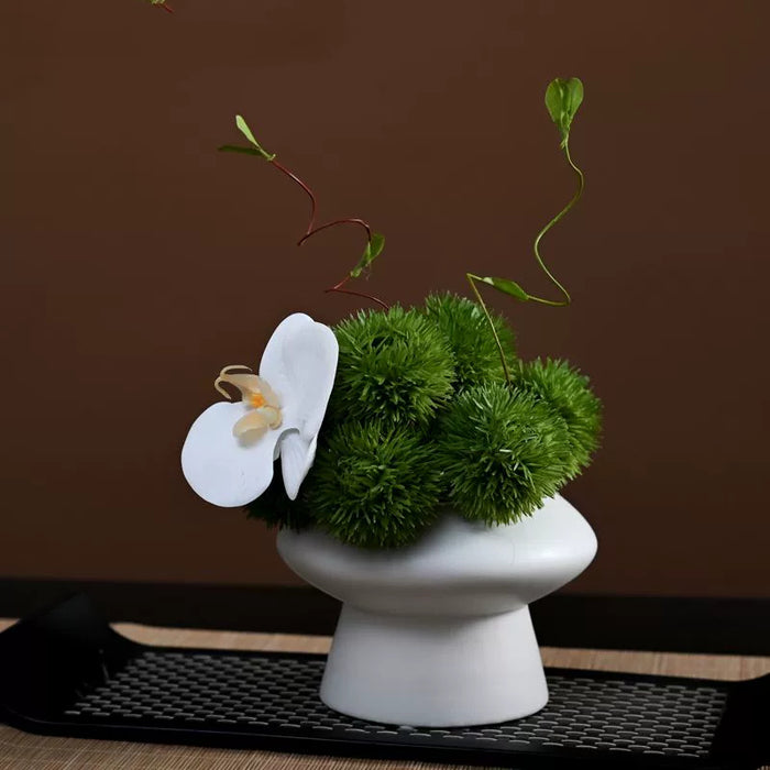 Bulk 9.8" Luxury Classic Flower Bouquet - Ceramic Vase for Restaurant & Bar Wholesale