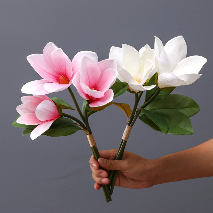 Bulk 16" Magnolia Bouquets for Floral Arrangement Table Decorations Wholesale