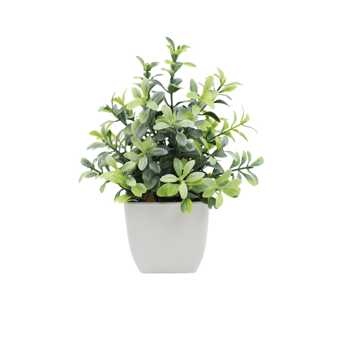 Bulk Mini Plants Artificial Potted Eucalyptus Plants for Home Office Farmhouse Bathroom Table Shelf Decor Indoor