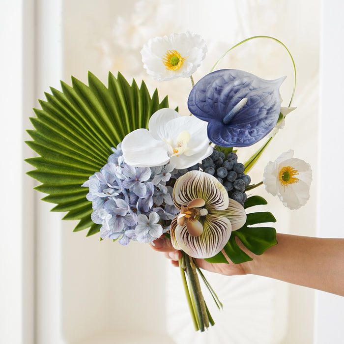 Bulk 16" Minimalist Artificial Flower Bouquet for Home Wedding Decor Wholesale