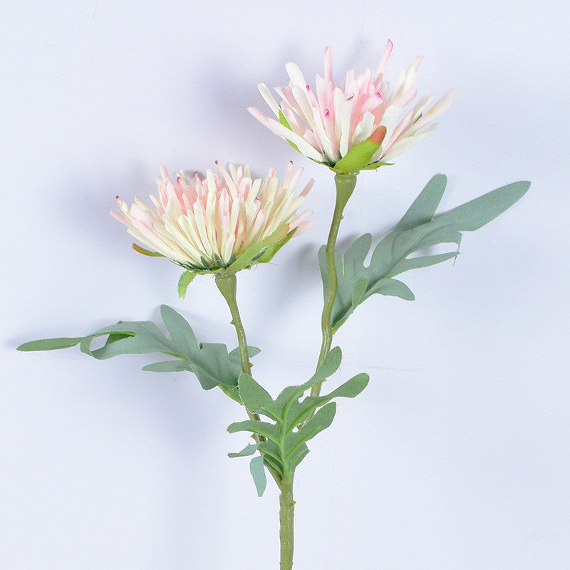 Bulk 18" Fall Flower Dahlia Stems Spray Silk Floral Arrangement Home Decorations Wholesale