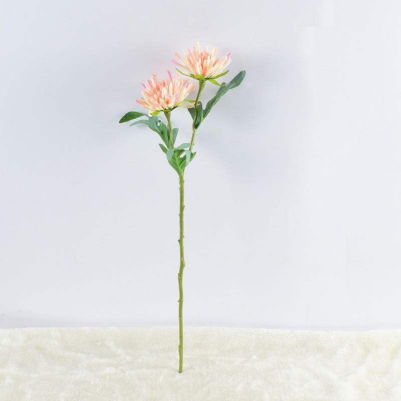 Bulk 18" Fall Flower Dahlia Stems Spray Silk Floral Arrangement Home Decorations Wholesale