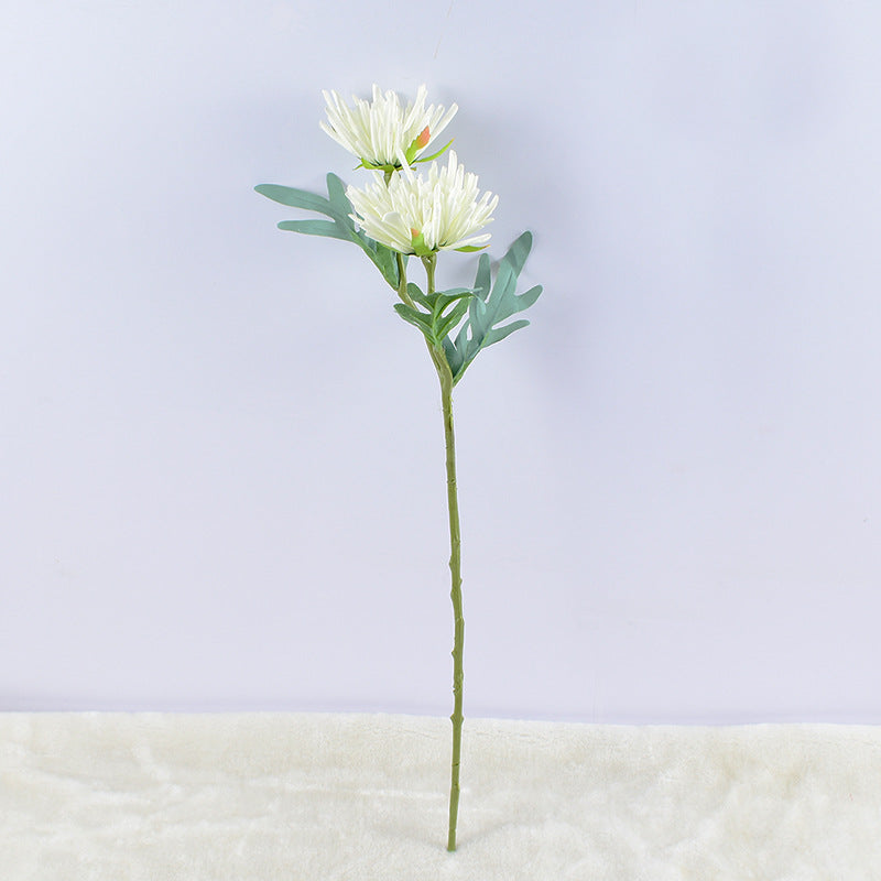 Bulk 18" Fall Flower Dahlia Stems Spray Silk Floral Arrangement Home Decorations Wholesale