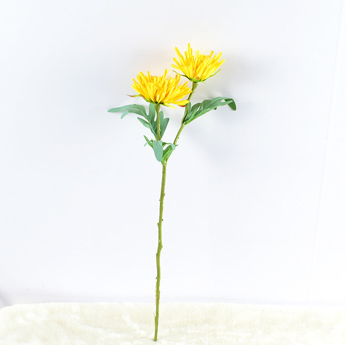 Bulk 18" Fall Flower Dahlia Stems Spray Silk Floral Arrangement Home Decorations Wholesale