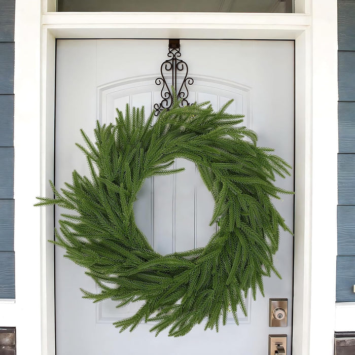 Bulk 6FT Christmas Garlands Norfolk Pine Garland Faux Greenery Garland Wholesale