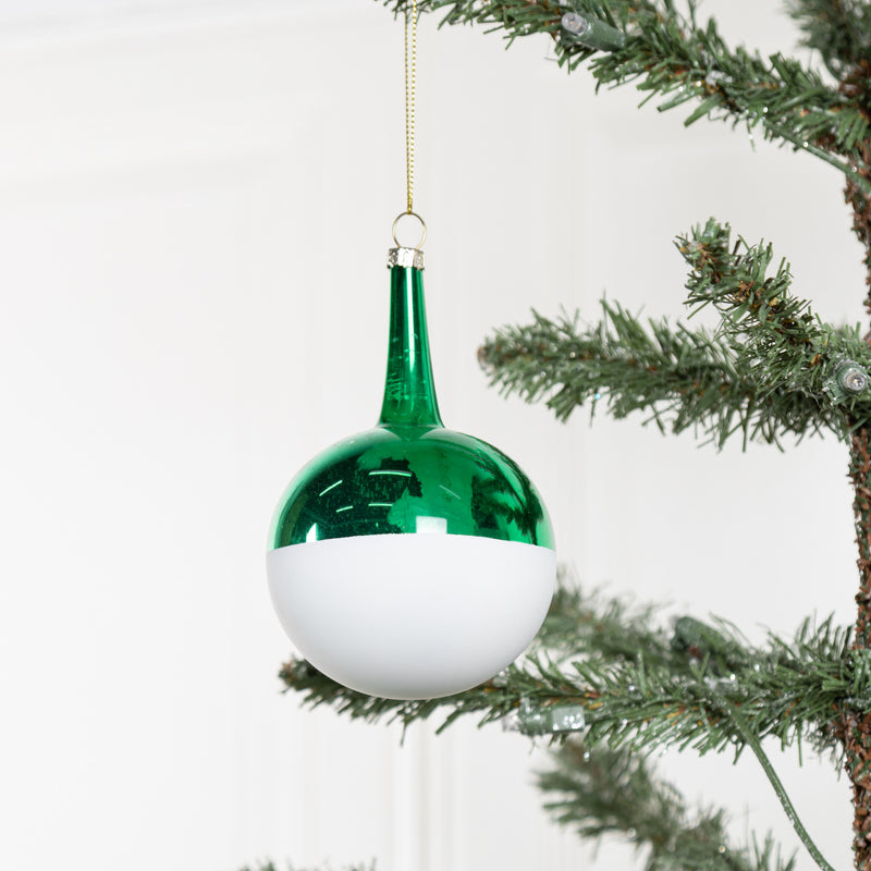 Bulk Christmas Ornament with Rope Onion Glass Ball for Christmas Tree Decoration Wholesale