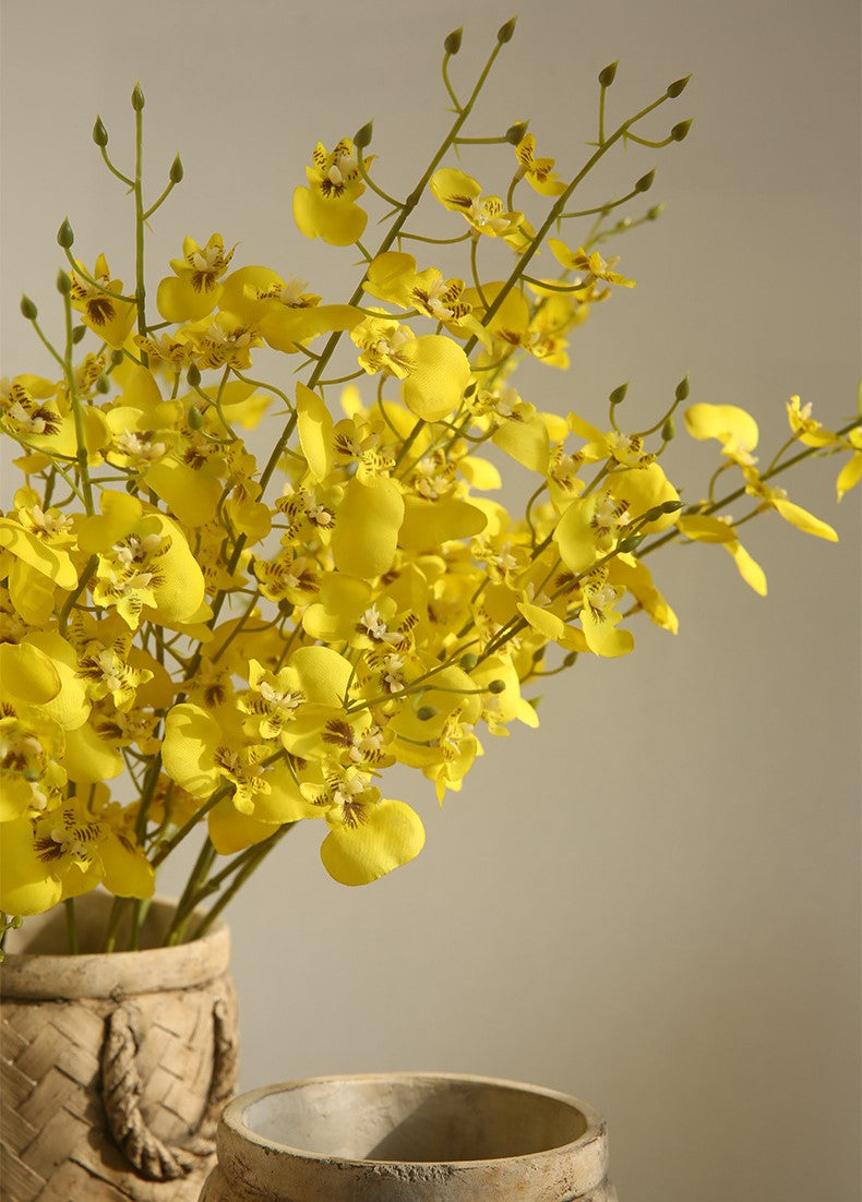 Bulk 34" Dancing Lady Orchids Long Stem Artificial Flowers Wholesale