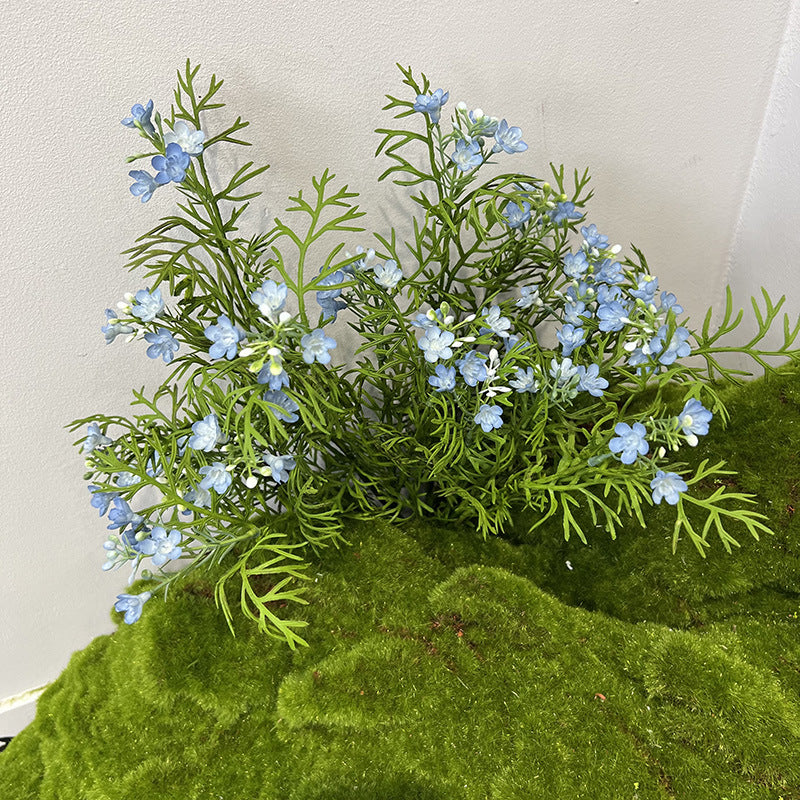 Artificial Daisy Chamomile Bush, Faux Wild Chrysanthemum Flowers, Plastic Stem, Farmhouse Wedding & Home Decor