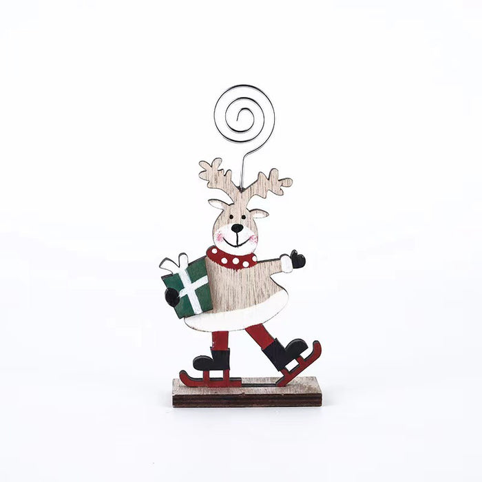 Bulk Christmas Desktop Decorations with Santa Claus Snowman Elk Holiday Gifts for Family Friends Wholesale
