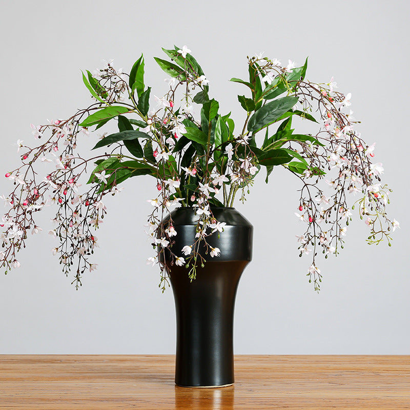 Artificial Jasmine Vine Garland, 47" Faux Silk Trailing Jasmine Flowers for Home Decor, Wedding Backdrops, Floral Arrangements