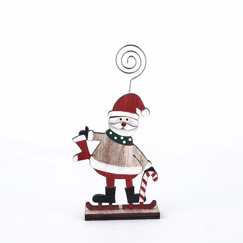 Bulk Christmas Desktop Decorations with Santa Claus Snowman Elk Holiday Gifts for Family Friends Wholesale