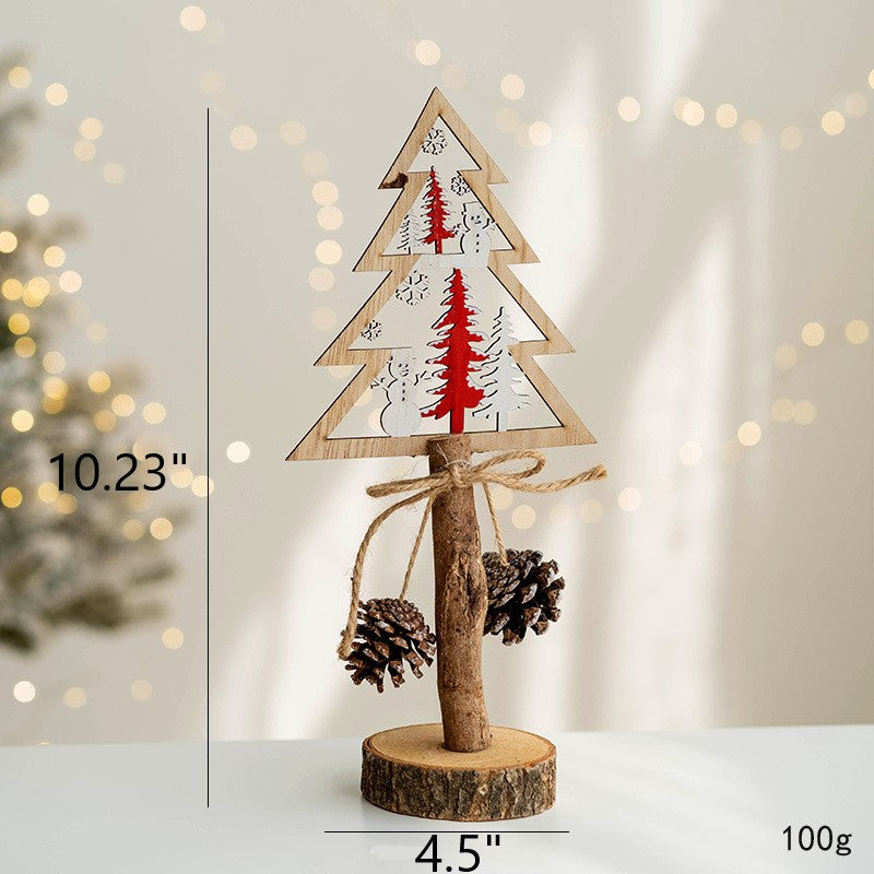 Décorations de table en vrac pour sapin de Noël, élan, centre de table, ornement de Noël, cadeaux d'anniversaire, vente en gros 